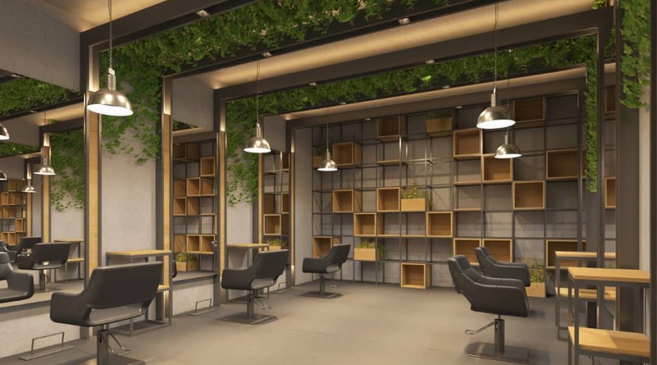 Design for Saloon in Riyadh